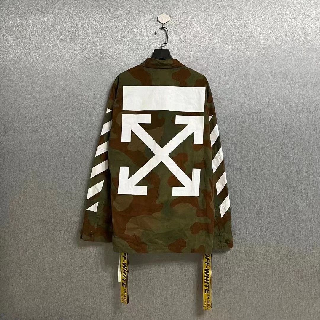Off-White Off-White Camo Oversized Shirt M Size US M / EU 48-50 / 2 - 2 Thumbnail