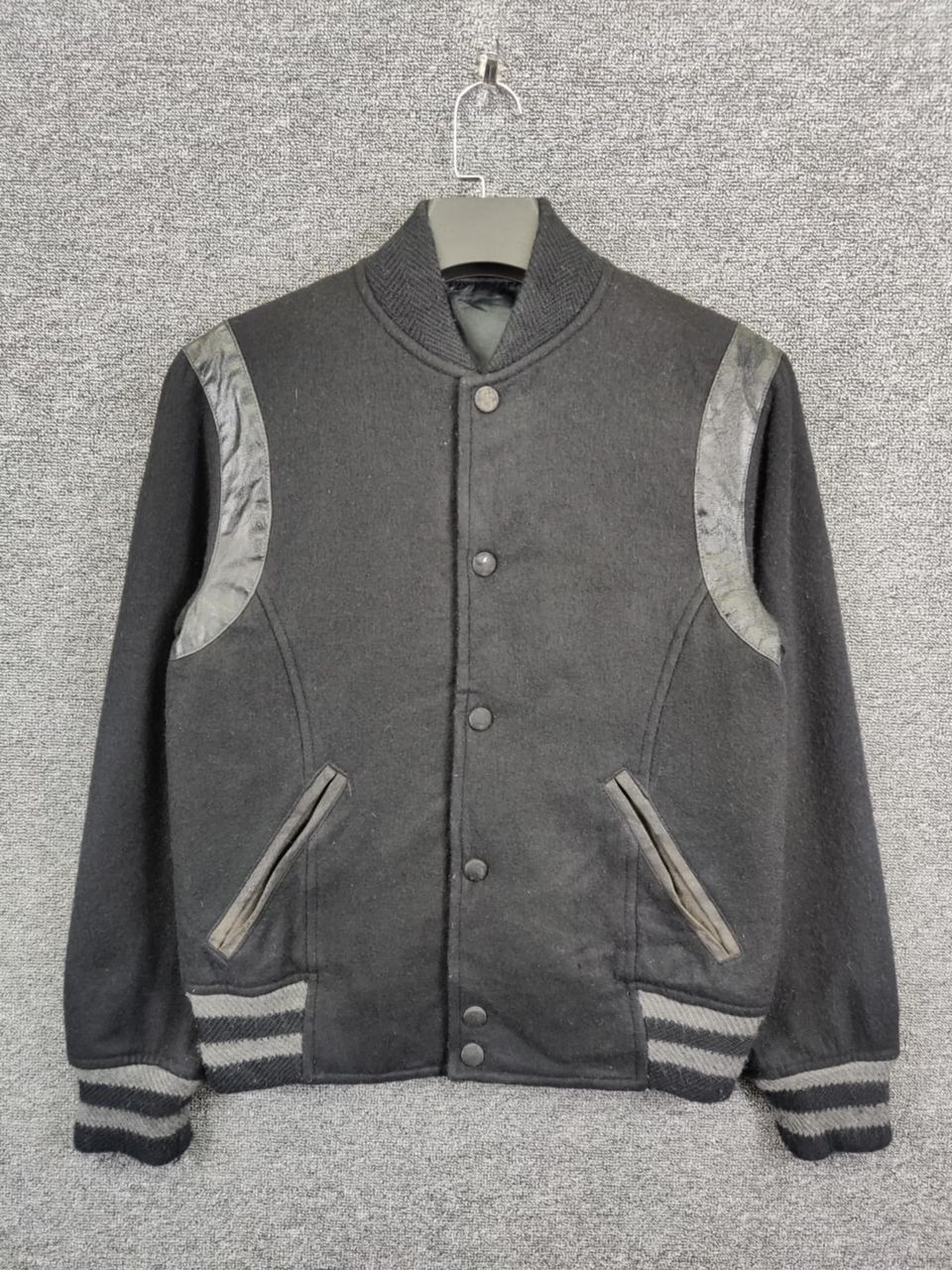 PPFM Vintage 90s PPFM Teedy Wool Varsity Jacket Size US M / EU 48-50 / 2 - 1 Thumbnail