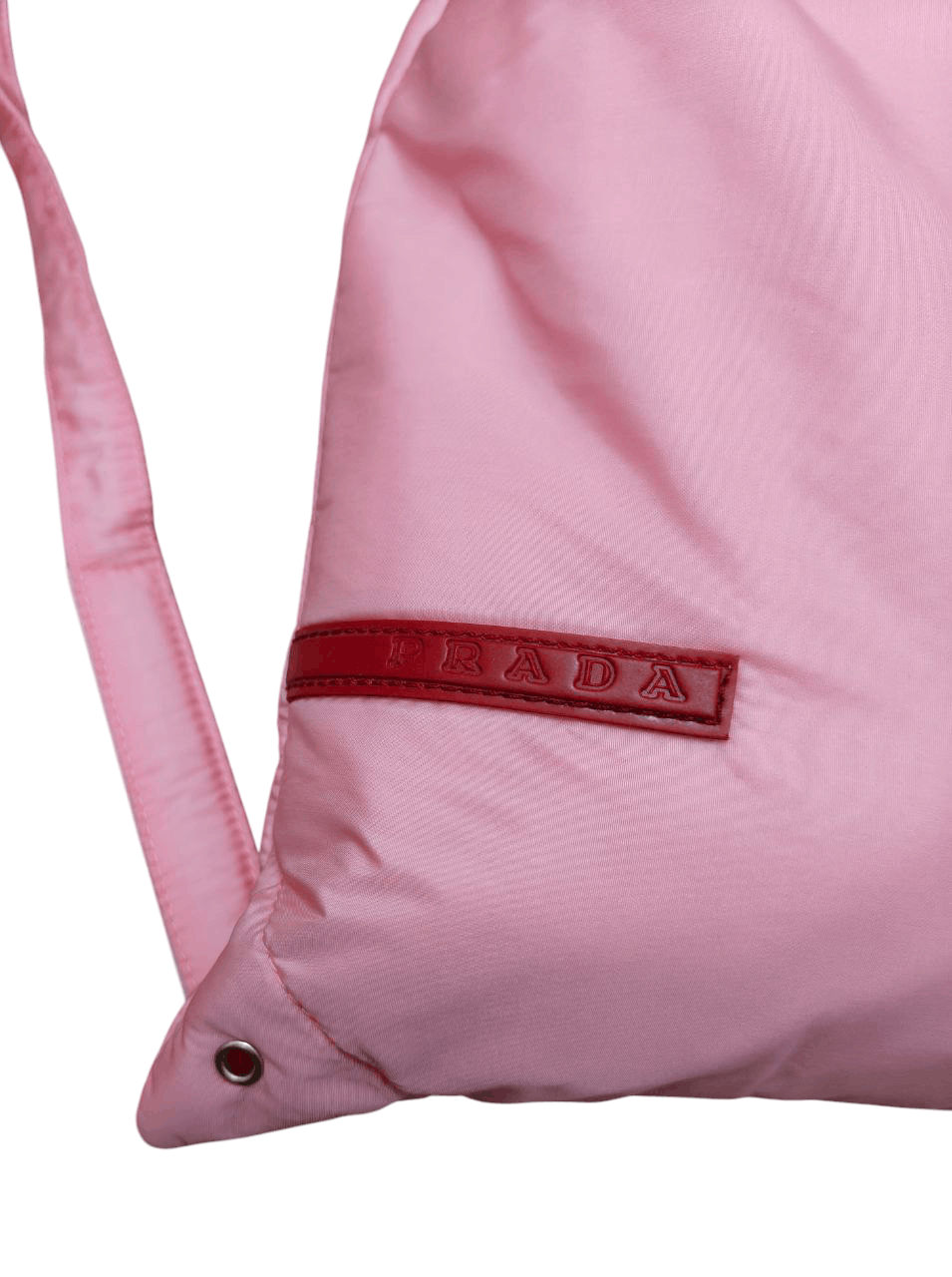 Prada Prada Pink Mini Nylon Backpack Size ONE SIZE - 3 Thumbnail