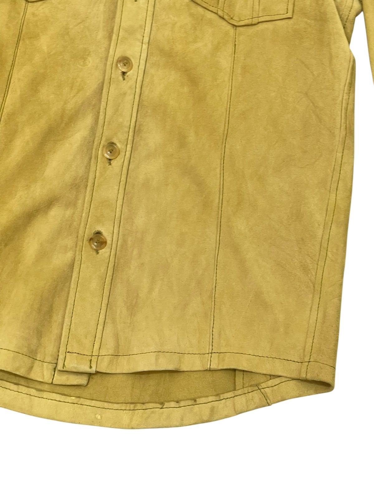 Comme des Garcons Leather Suede Adam et Rope Japan Goatskin Shirt 7🟩1 Size US S / EU 44-46 / 1 - 4 Thumbnail