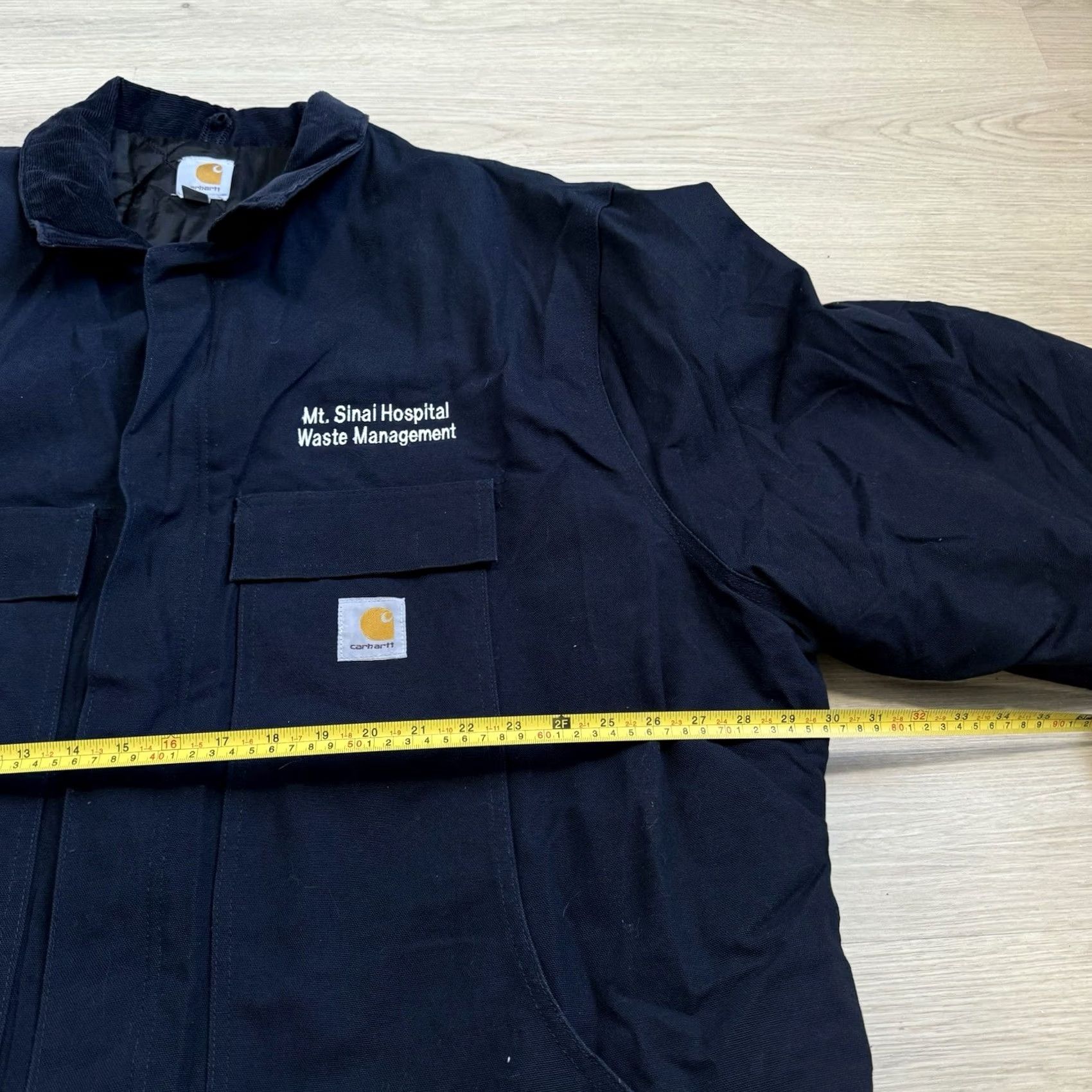 Carhartt VINTAGE Carhartt Jacket Coat Workwear Bomber Quilt Lined 4XL Dark Blue C003 DNY Men’s Size 4XL Size US XXL / EU 58 / 5 - 4 Thumbnail
