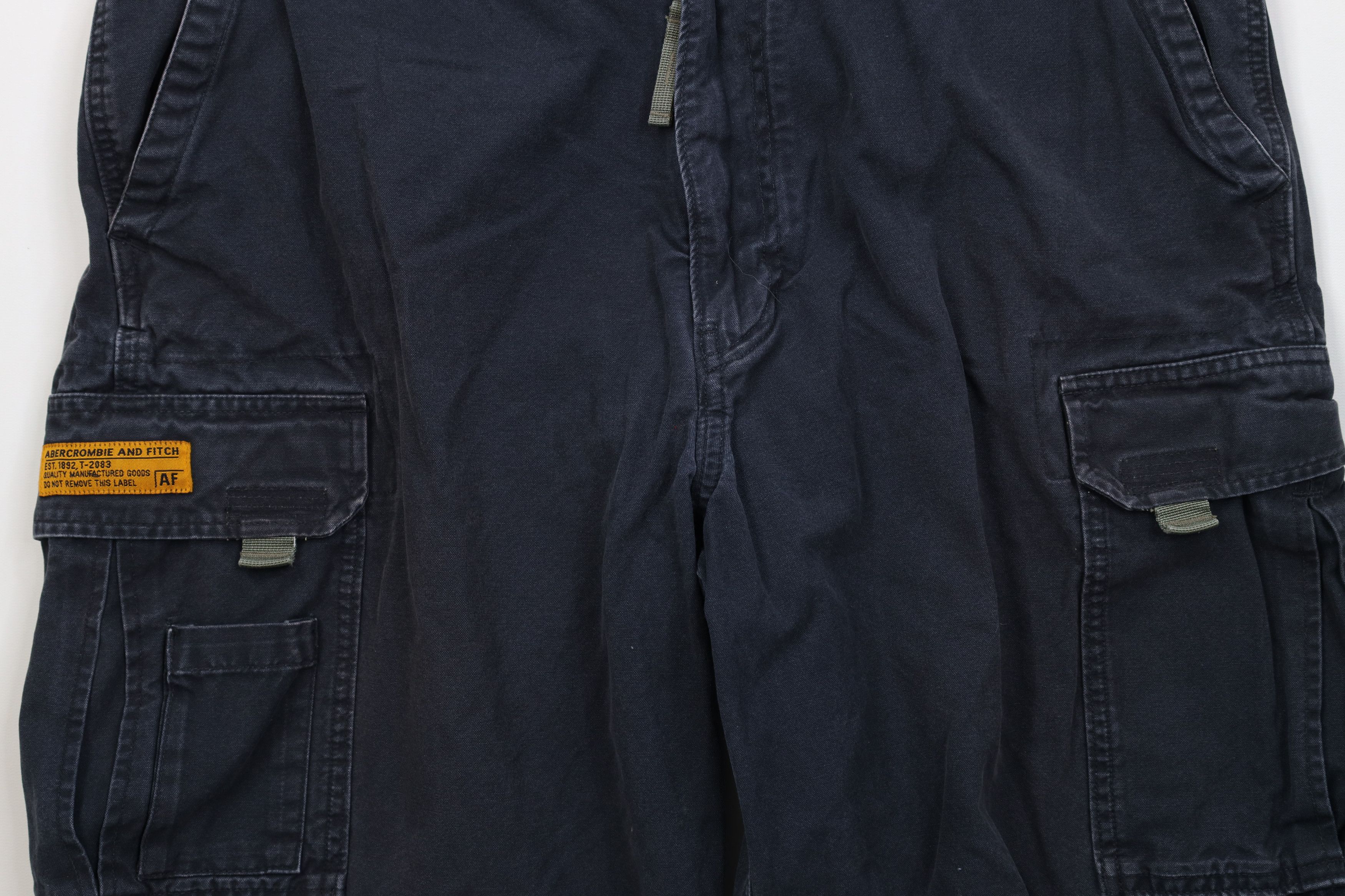Abercrombie & Fitch Vintage 90s Y2K Abercrombie & Fitch Surplus Cargo Shorts Size US 34 / EU 50 - 3 Thumbnail