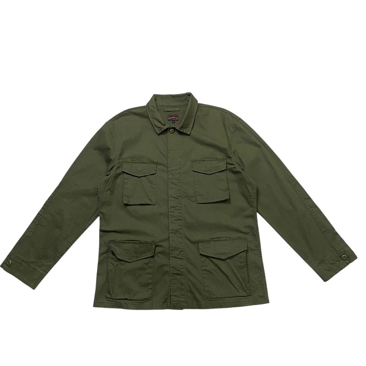 Edwin × Japanese Brand × Vintage Fieldman by Edwin Herringbone Field jacket Size US XL / EU 56 / 4 - 5 Thumbnail