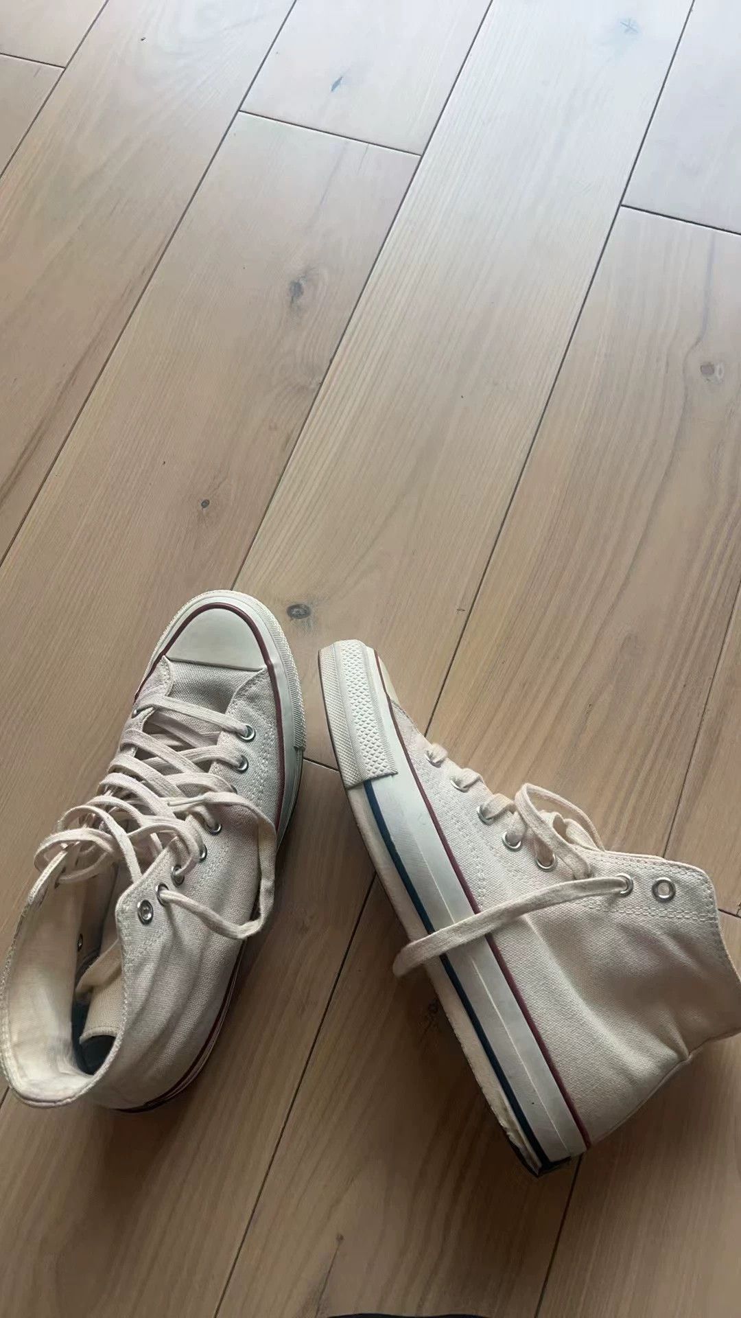 Converse Converse Addict High Top Off-White 1CK713 41.5 Size US 8.5 / EU 41-42 - 1 Thumbnail