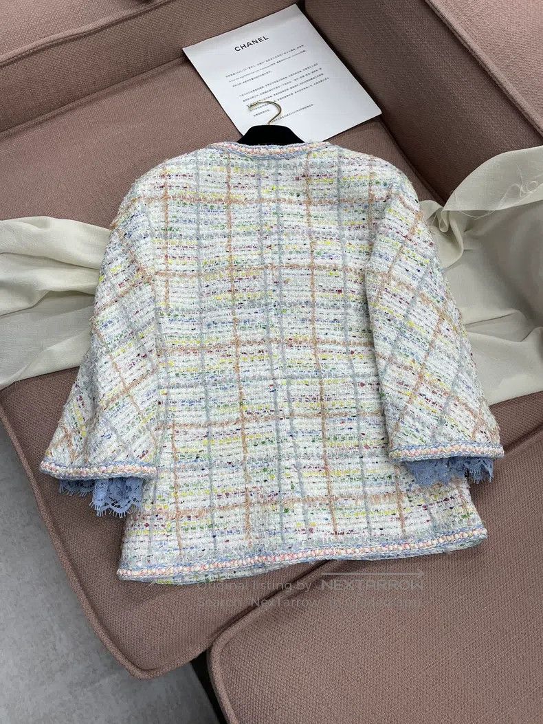 Chanel Chanel Beach series colourful woven lace jacket Size XS / US 0-2 / IT 36-38 - 3 Thumbnail