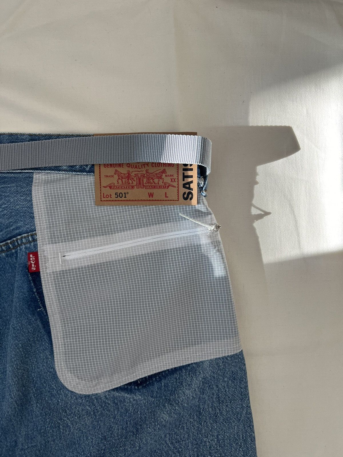 Levi's × Satisfy Levi’s X Satisfy 501 Size US 34 / EU 50 - 4 Thumbnail