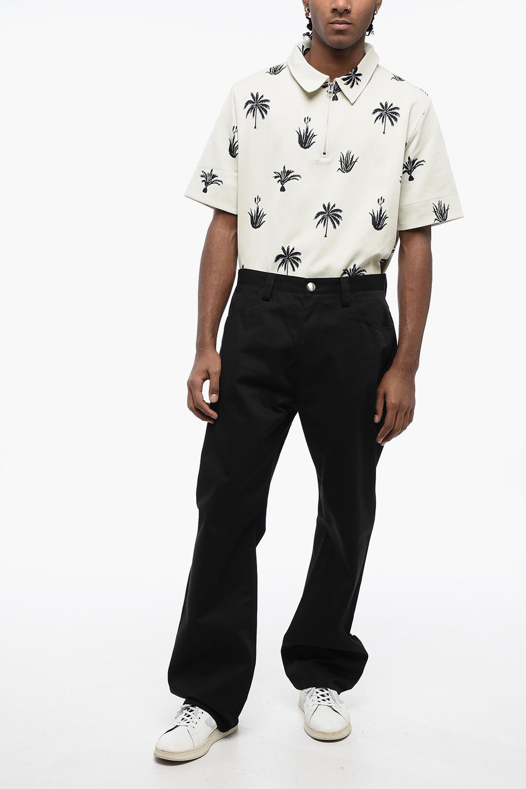 Jil Sander og1mm0625 5-Pocket Twill Cotton Pant in Black Size US 28 / EU 44 - 4 Thumbnail