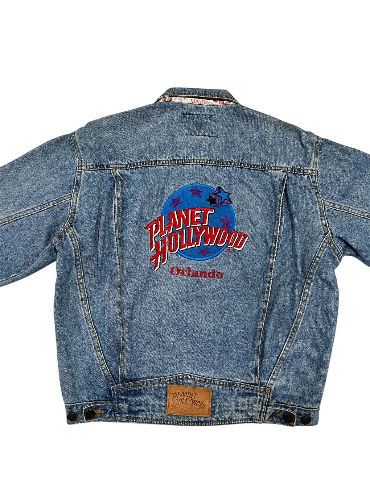 Planet Hollywood × Vintage PLANET HOLLYWOOD VINTAGE DENIM 1991 Size US S / EU 44-46 / 1 - 1 Thumbnail