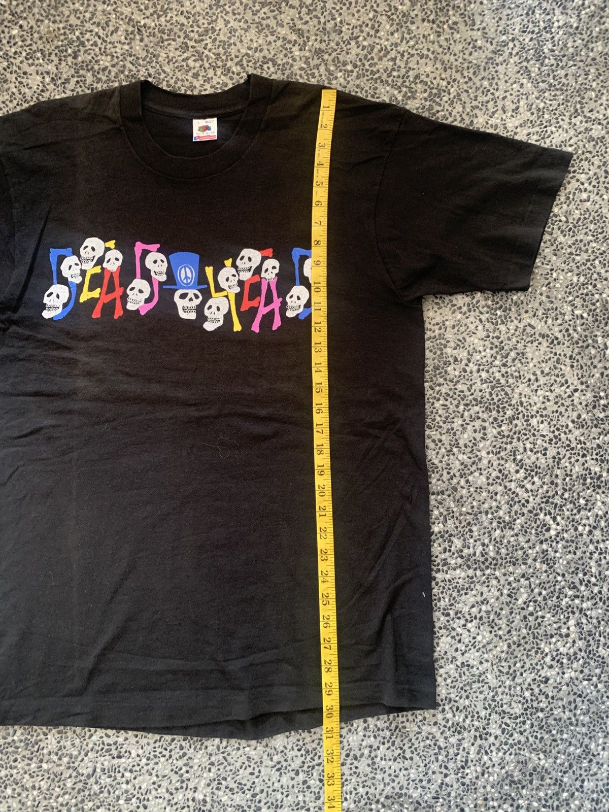 Grateful Dead × Vintage Vintage 90s Dead Head Grateful Dead Rock Band T shirt Size US L / EU 52-54 / 3 - 8 Thumbnail
