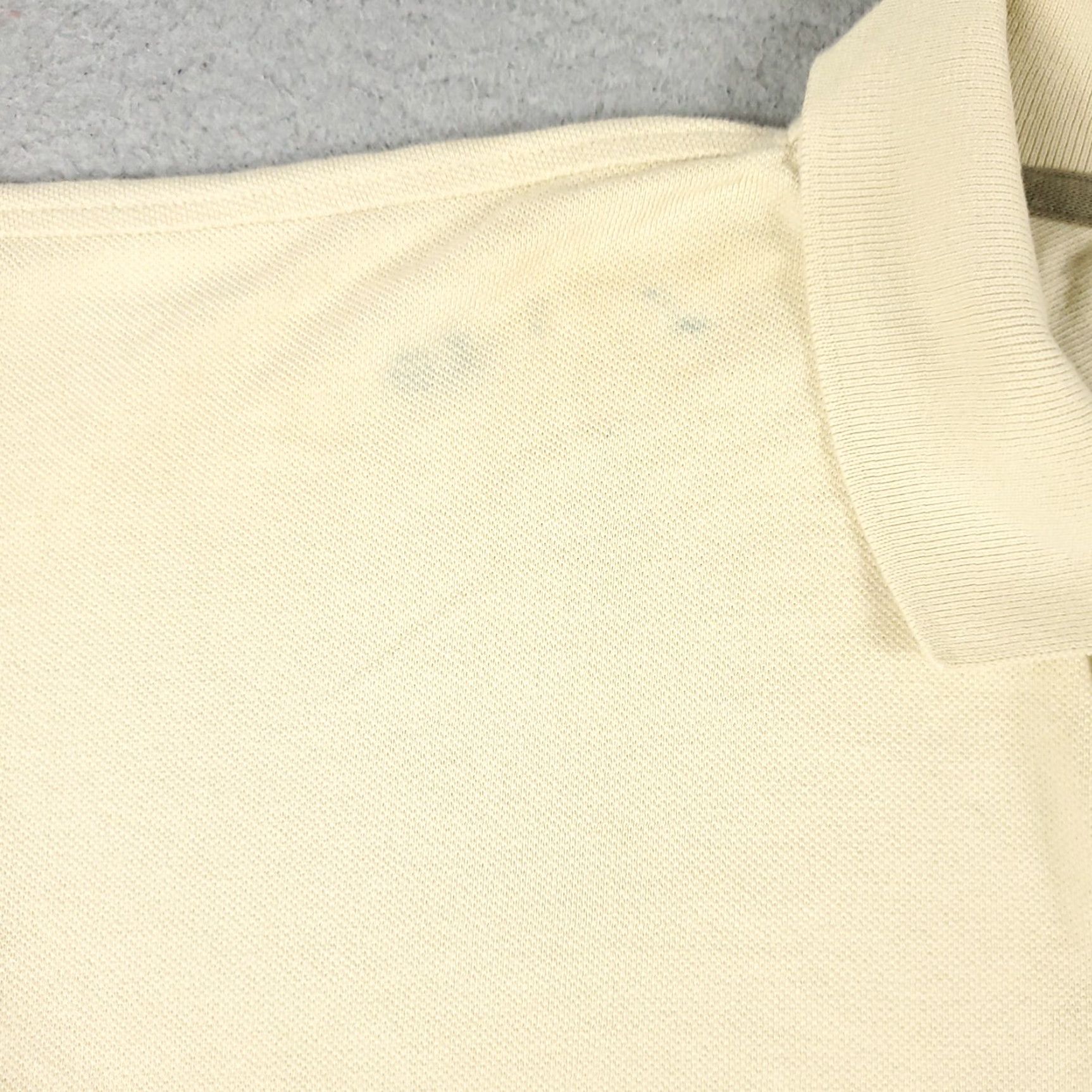 Nautica Nautica Polo Shirt Mens XL Yellow Solid Short/Long Sleeve Casual All Seasons 90s Modern Preppy Mens Size US XL / EU 56 / 4 - 4 Thumbnail