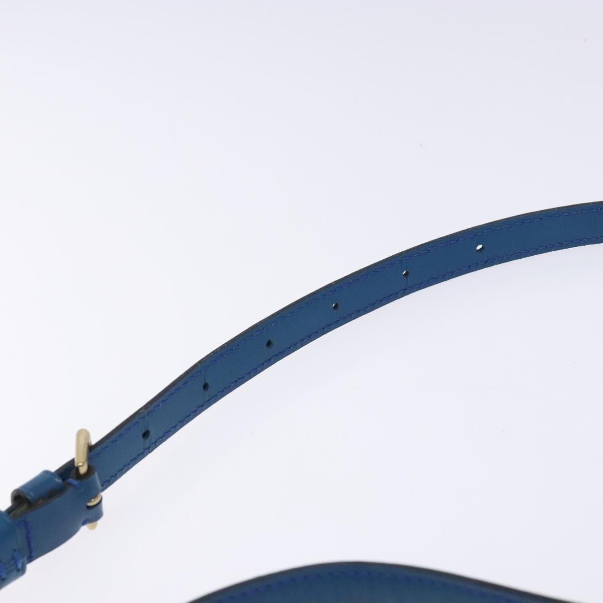 Louis Vuitton LOUIS VUITTON Epi Saint Cloud PM Shoulder Bag Blue M52195 Size ONE SIZE - 7 Thumbnail