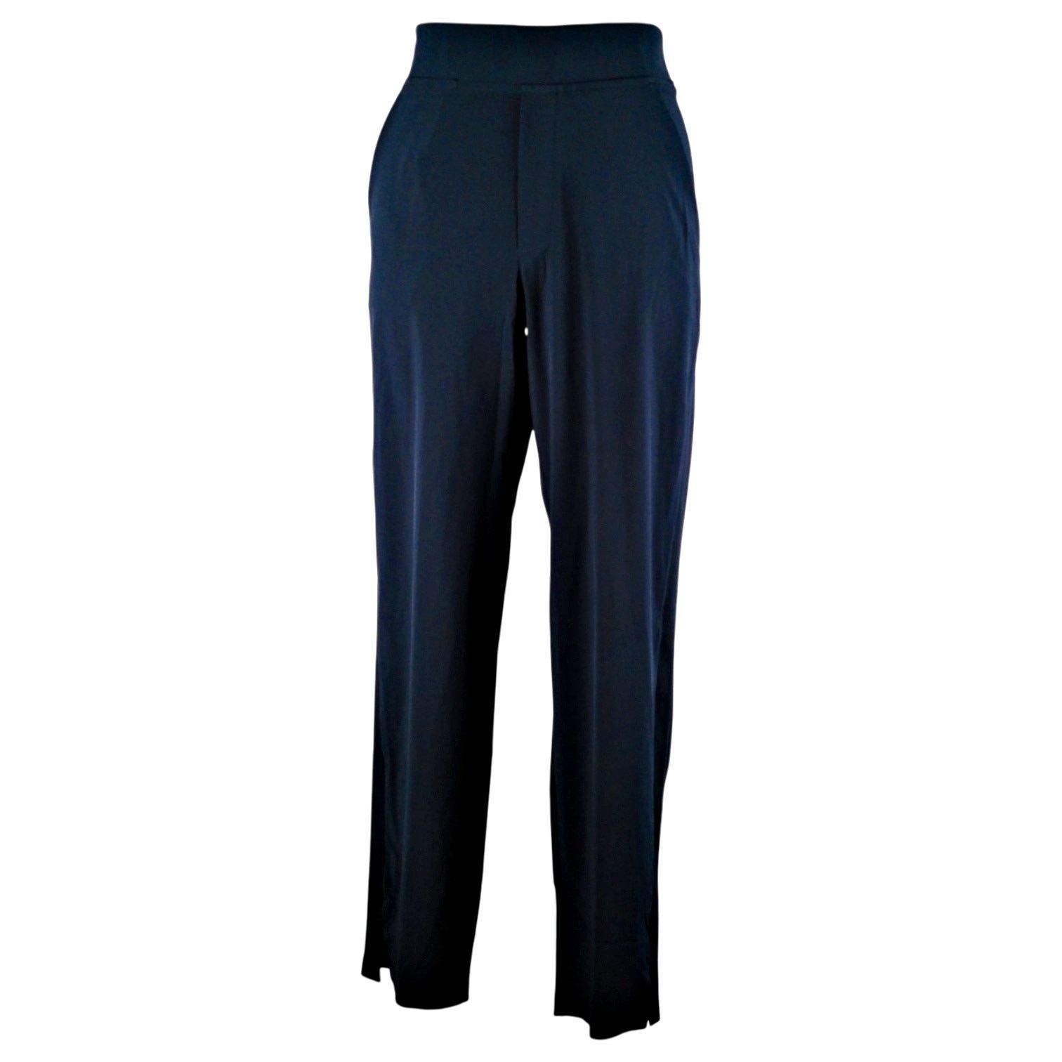 Athleta Athleta Brooklyn Mid-Rise Ankle Pant Navy Blue Athleisure Size 27" / US 4 / IT 40 - 2 Thumbnail