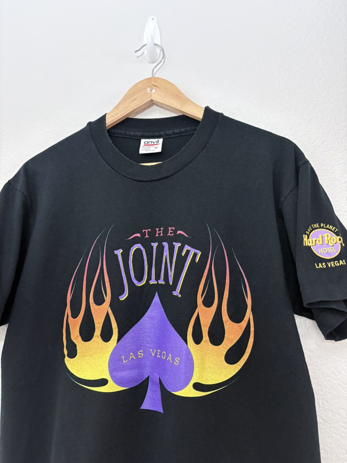 Vintage 90’s Hard Rock Cafe The Joint Rare Flame Graphic Tee Size US M / EU 48-50 / 2 - 2 Thumbnail