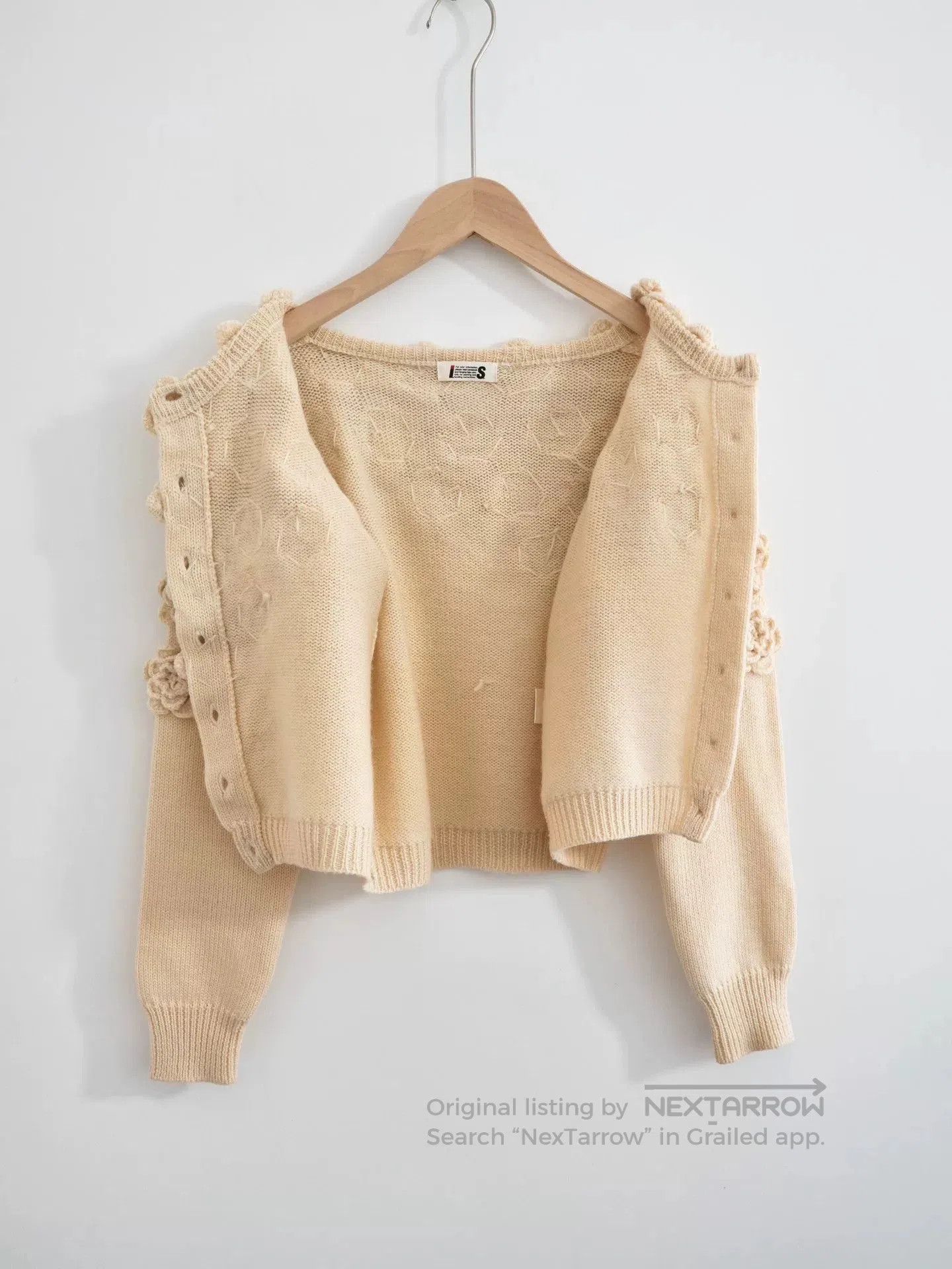 Issey Miyake issey miyake floral knitted cardigan. Size M / US 6-8 / IT 42-44 - 6 Thumbnail
