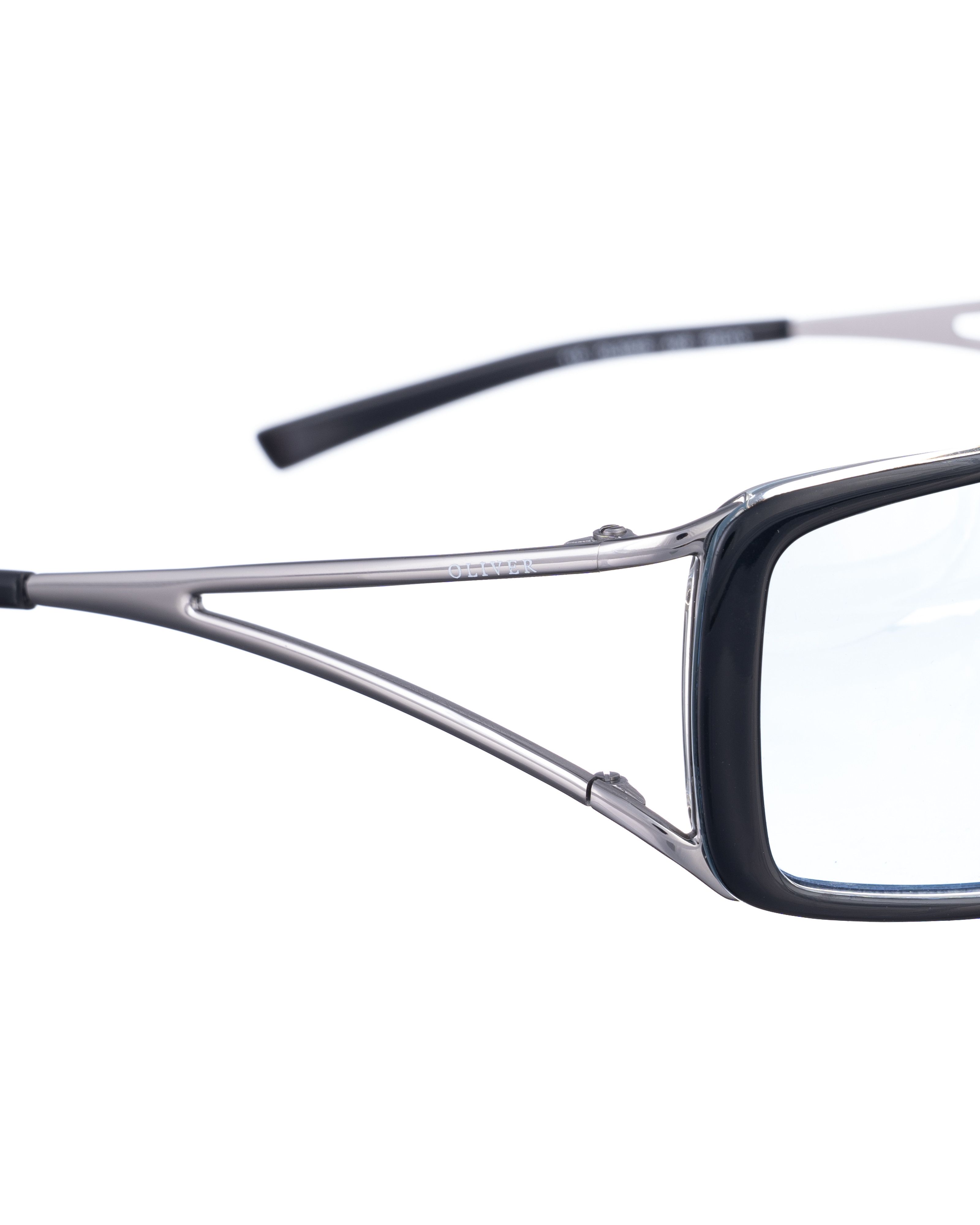 Valentino Oliver by Valentino '00s Silver Cut Out Sunglasses Size ONE SIZE - 3 Thumbnail