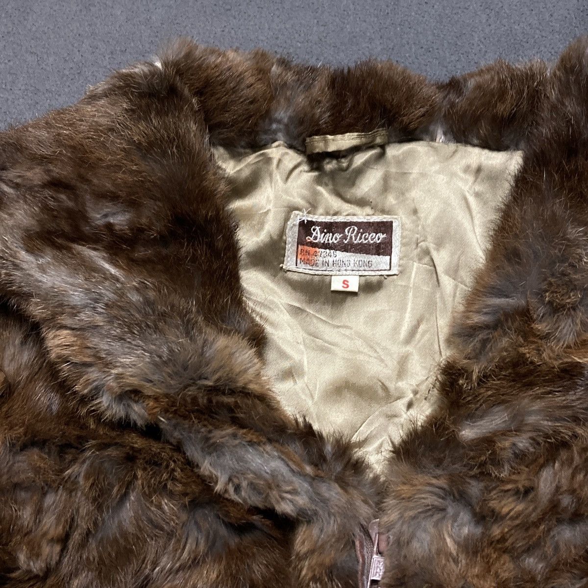 Japanese Brand × Vintage Real fur made in Hong Kong mini coat Size S / US 4 / IT 40 - 4 Thumbnail