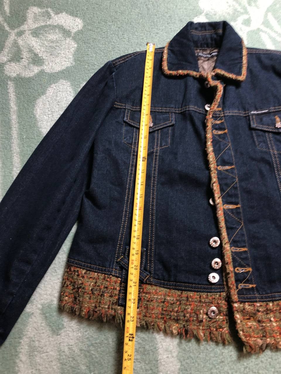 Dolce & Gabbana Dolce and Gabbana Vintage Denim Jacket Size L / US 10 / IT 46 - 15 Thumbnail