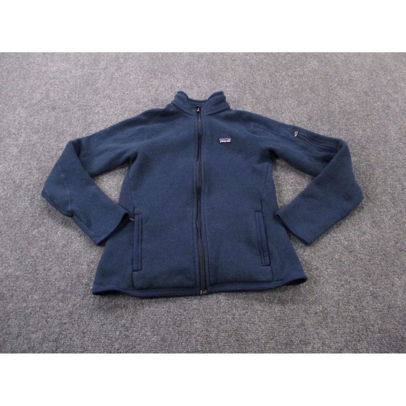 Patagonia Patagonia Jacket Womens S Better Sweater Fleece Zip Front Windproof Outdoor Outdoor Windbreaker Pockets Blue 90s? Size S / US 4 / IT 40 - 2 Thumbnail
