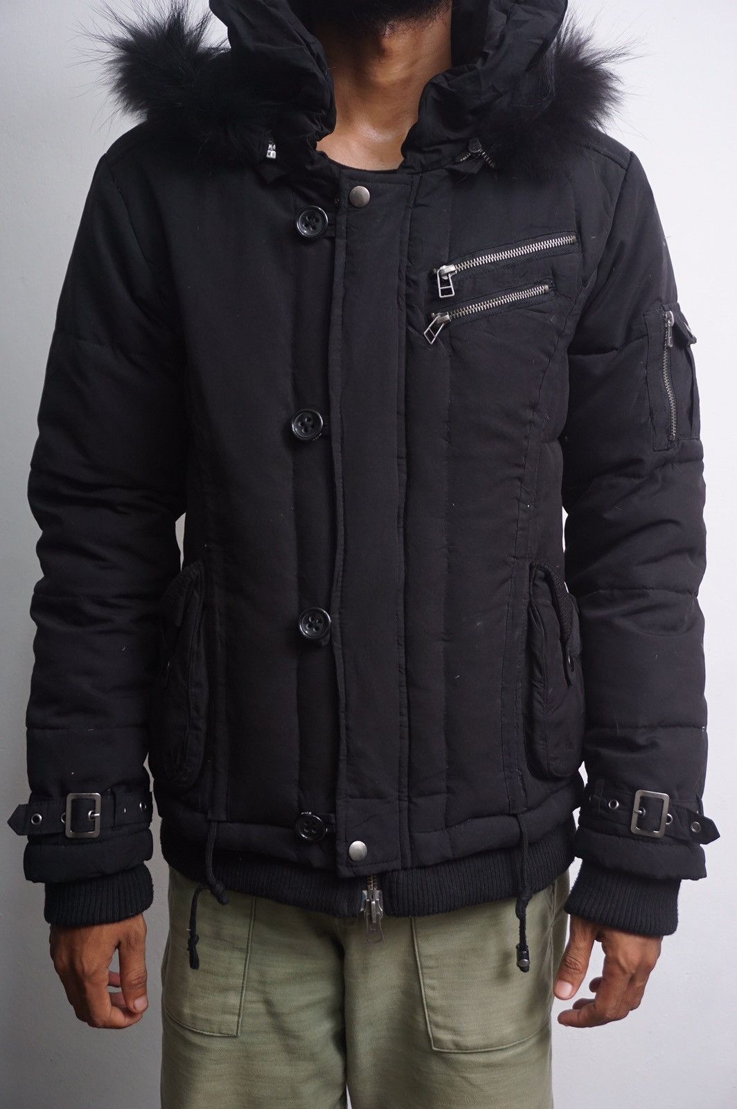 If Six Was Nine Xfrm BONO faux fur goose down Jacket Size US M / EU 48-50 / 2 - 17 Thumbnail