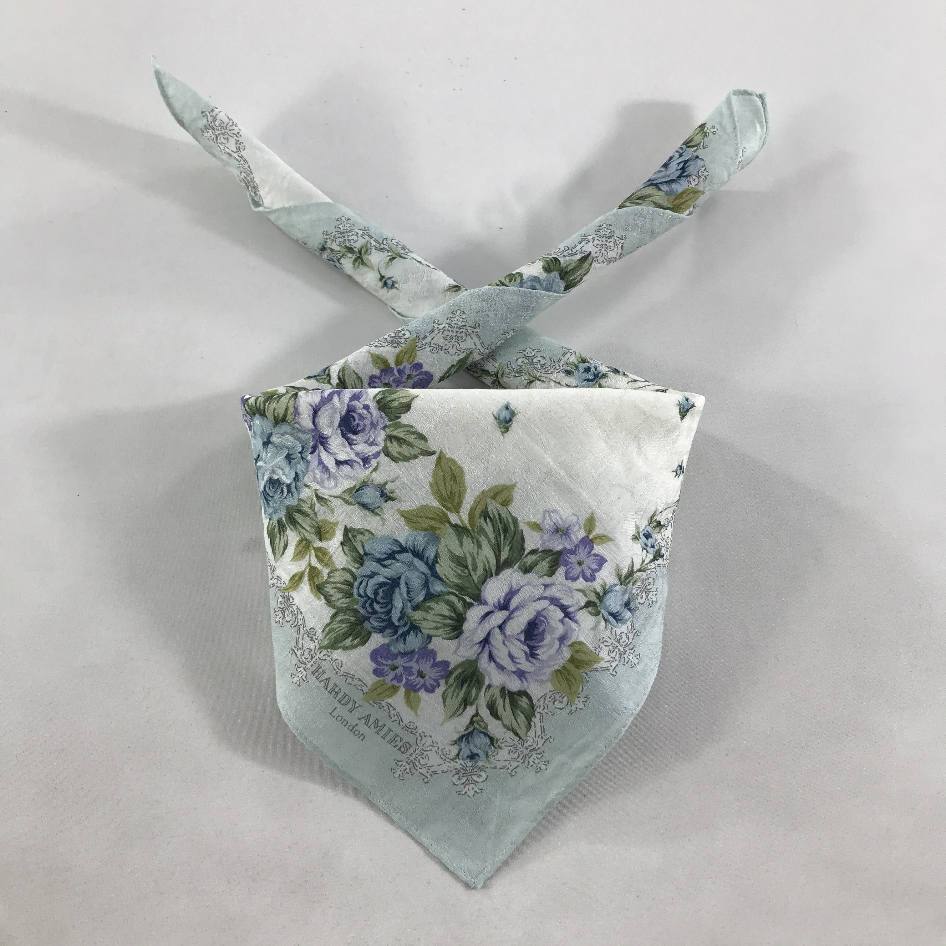 Hardy Amies × Vintage Hardy Amies Bandana / Handkerchief / Neckerchief - S1716 Size ONE SIZE - 5 Thumbnail