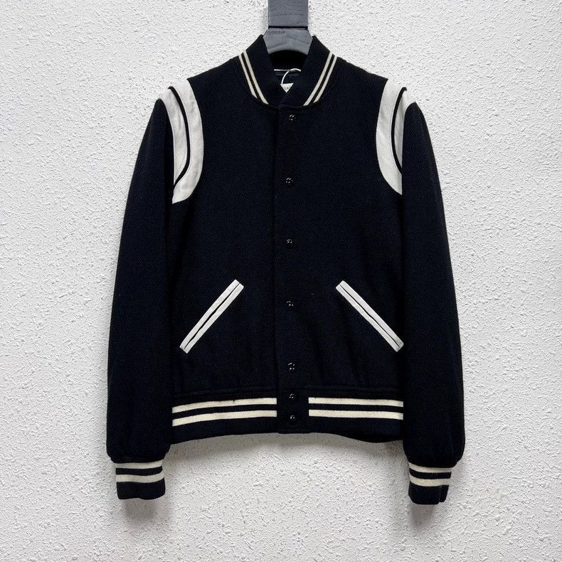 Saint Laurent Paris Saint Laurent Paris Classic baseball jacket-2506 Size US S / EU 44-46 / 1 - 1 Thumbnail