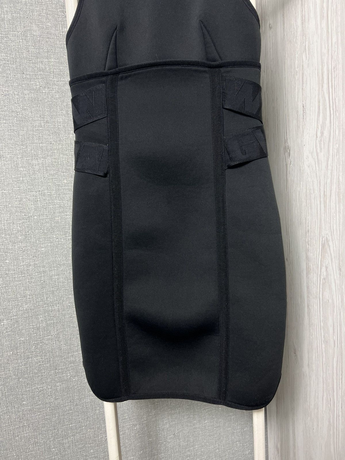 Alexander Wang ALEXANDER WANG x H&M Black Scuba Neoprene Dress Size 8 Size M / US 6-8 / IT 42-44 - 5 Thumbnail