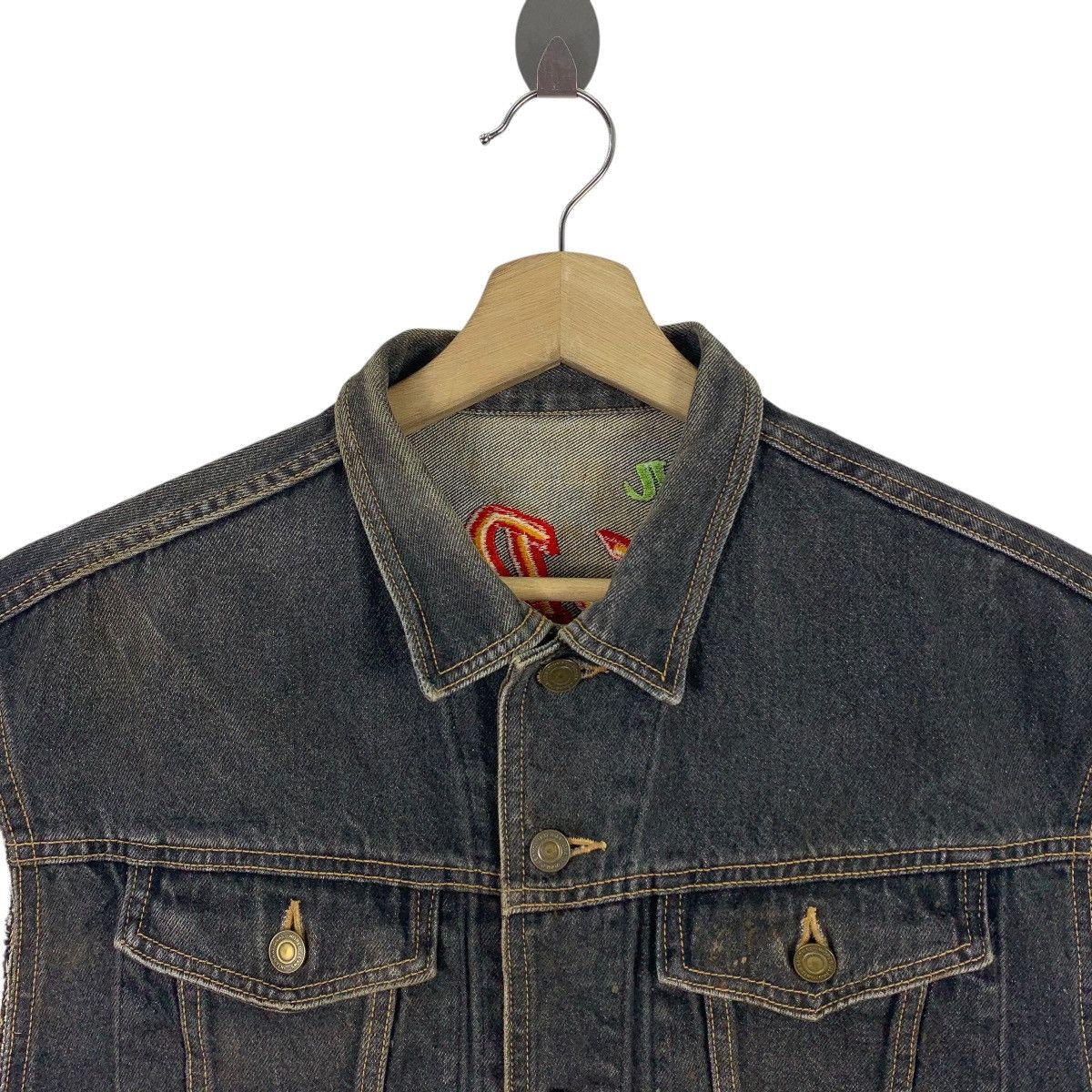 Vintage Vintage BON STARDUST Denim vest Size US M / EU 48-50 / 2 - 3 Thumbnail