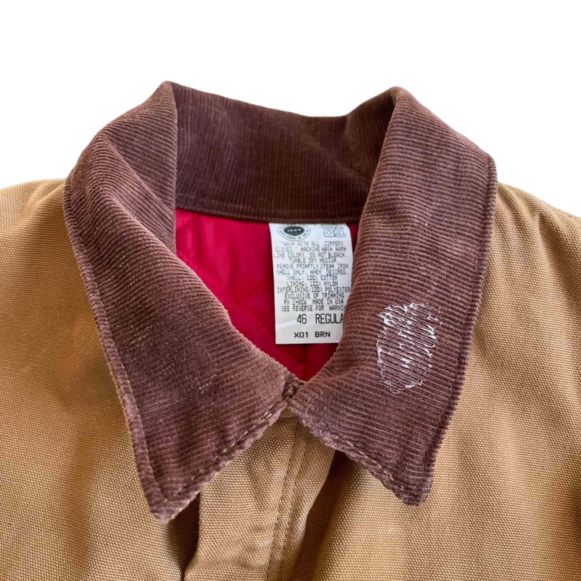 Carhartt Vintage Carhartt Insulated Duck Carpenter Workwear Coveralls Size US XL / EU 56 / 4 - 2 Thumbnail