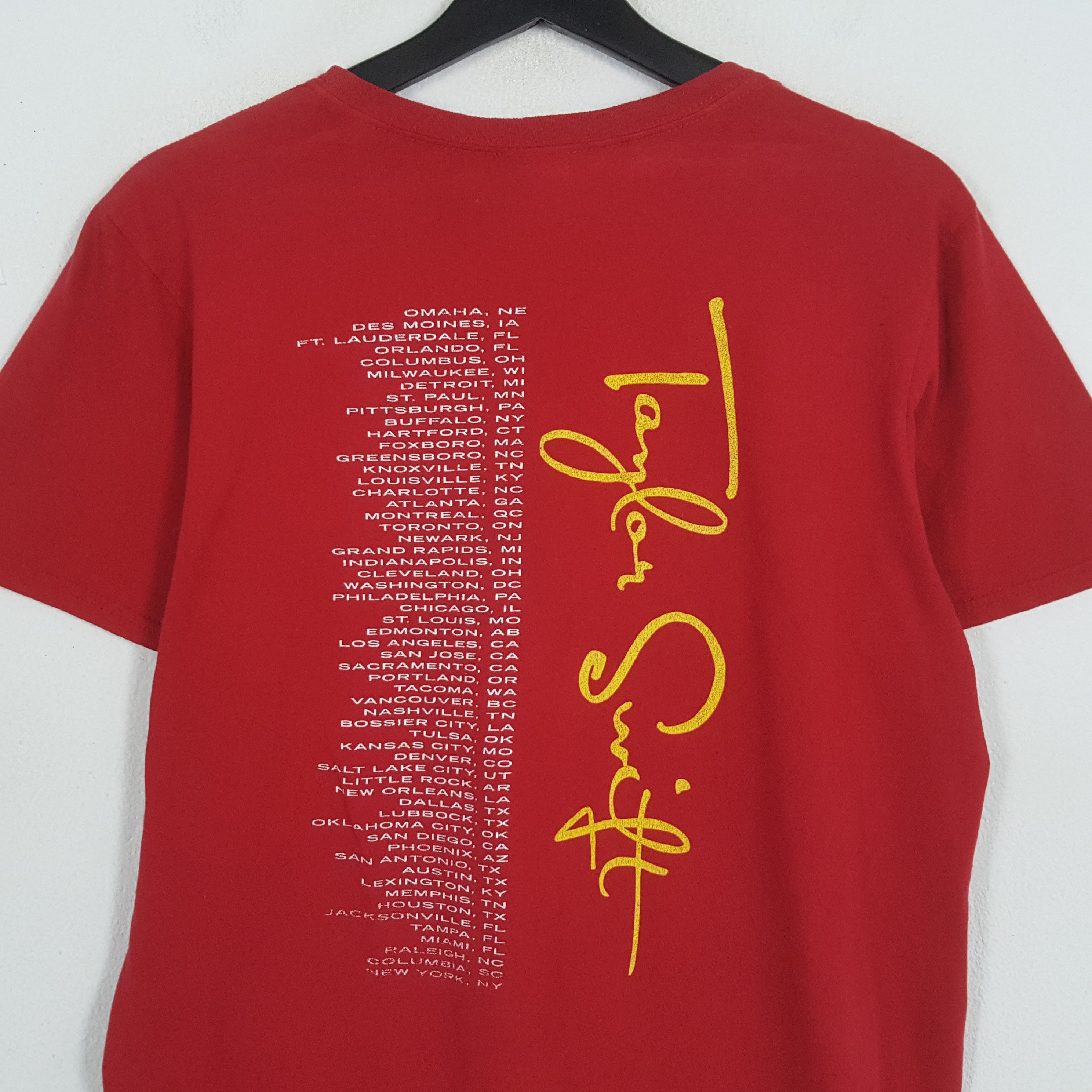 Band Tees × Vintage TAYLOR SWIFT American Singer Music Phototees Style Tshirt Size US M / EU 48-50 / 2 - 4 Thumbnail