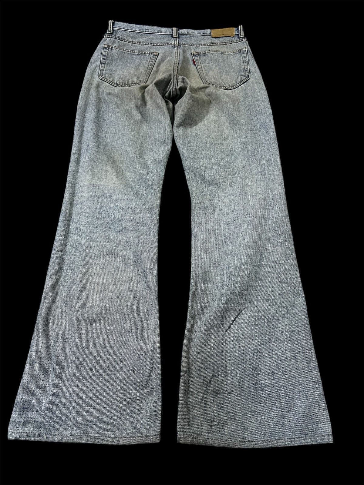 If Six Was Nine × Japanese Brand 💥FLARE💥VINTAGE 90’S BOBSON SINGLE R DISTRESSED JEANS Size US 29 - 2 Thumbnail