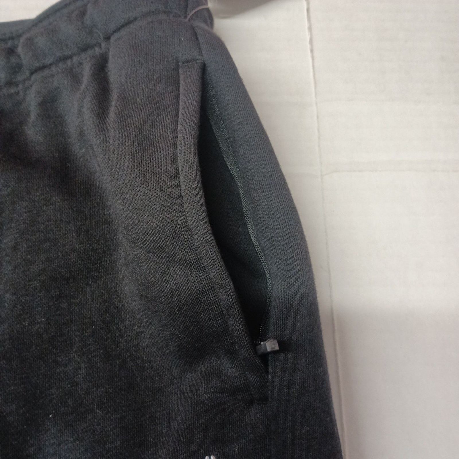 Reebok Reebok Fleece Sweatpants Men's XL Black Zip Pockets Slim Fit Size US 38 / EU 54 - 4 Thumbnail