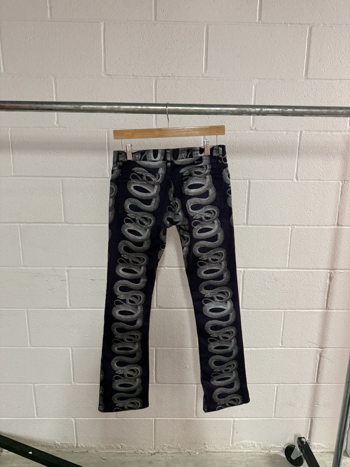 Hysteric Glamour hysteric glamour snake skin denim Size US 28 / EU 44 - 2 Thumbnail