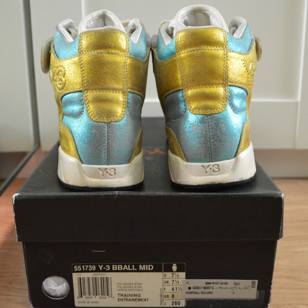 Adidas × Y-3 × Yohji Yamamoto AW04 BBall Mid Size US 8 / EU 41 - 5 Thumbnail