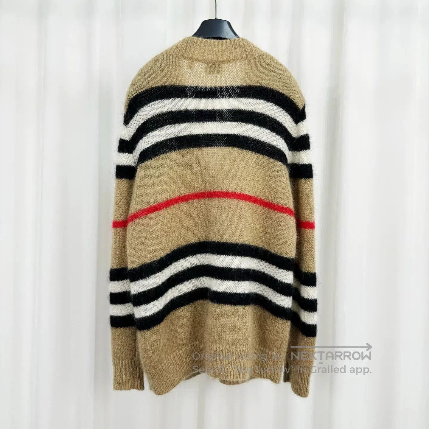 Burberry Burberry Mohair Classic Check Cardigan. Size US S / EU 44-46 / 1 - 2 Thumbnail