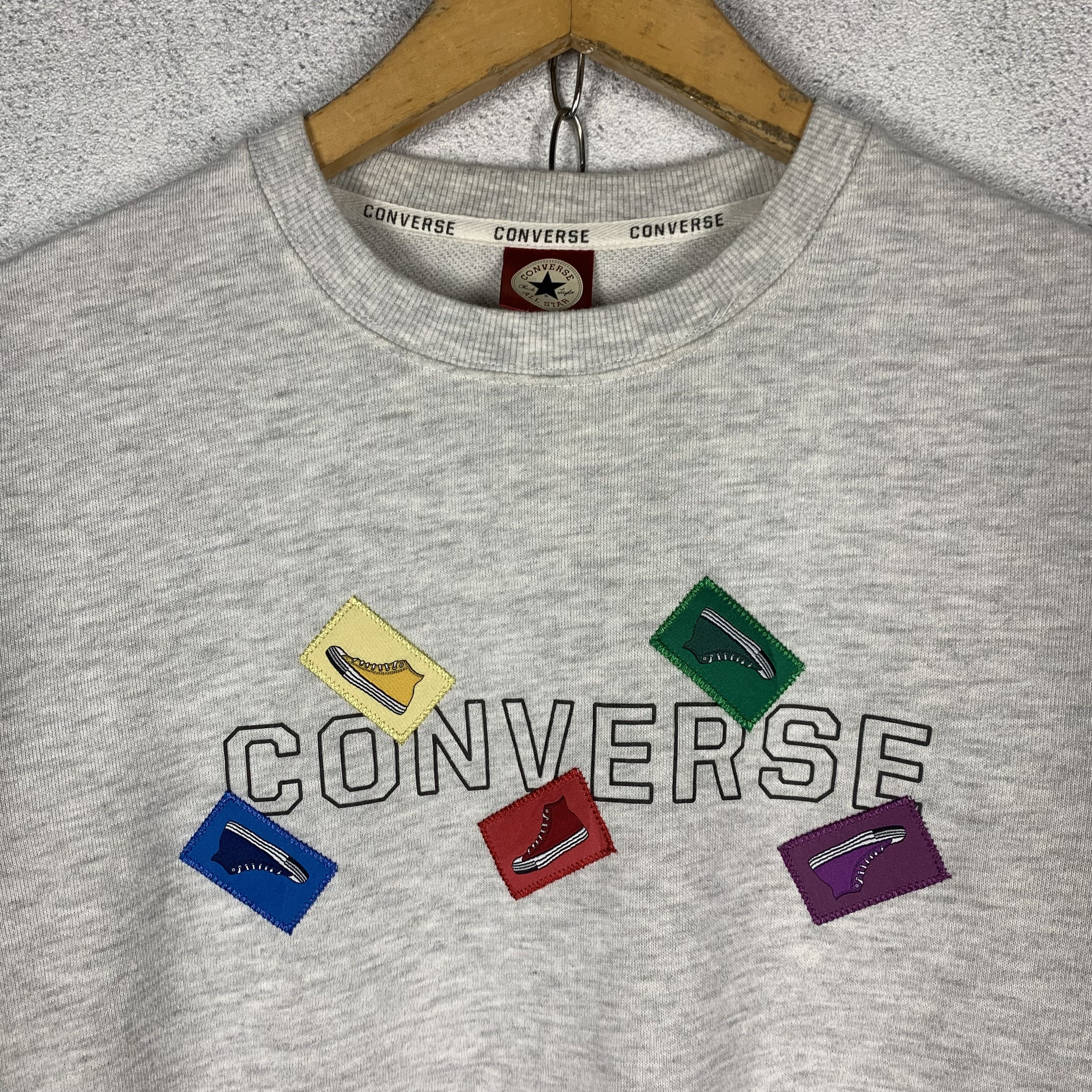 Converse Vintage Converse Allstar Sweater Crewneck Size US S / EU 44-46 / 1 - 2 Thumbnail