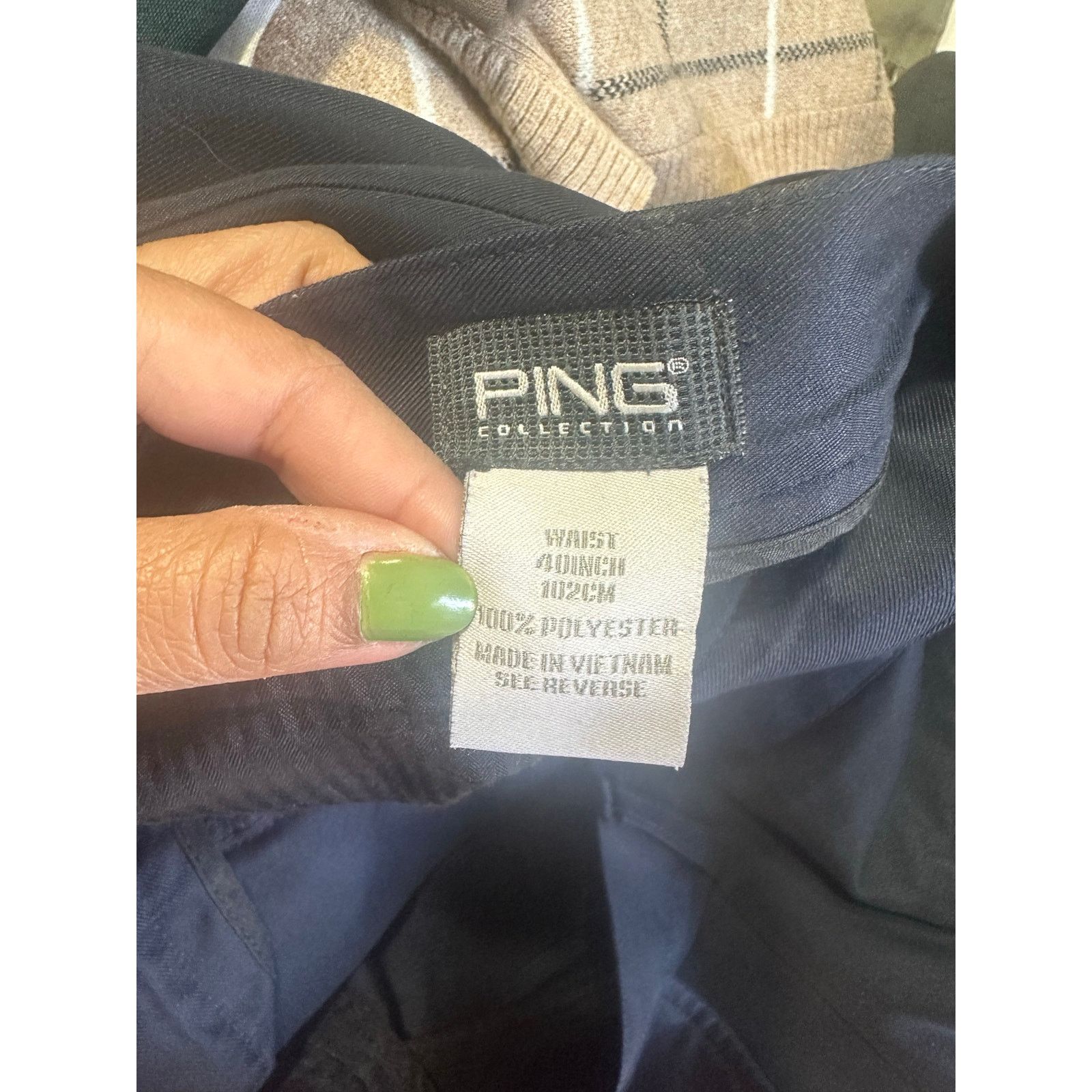 PING Ping Blue Pleated Golf Shorts Size US 40 / EU 56 - 7 Thumbnail