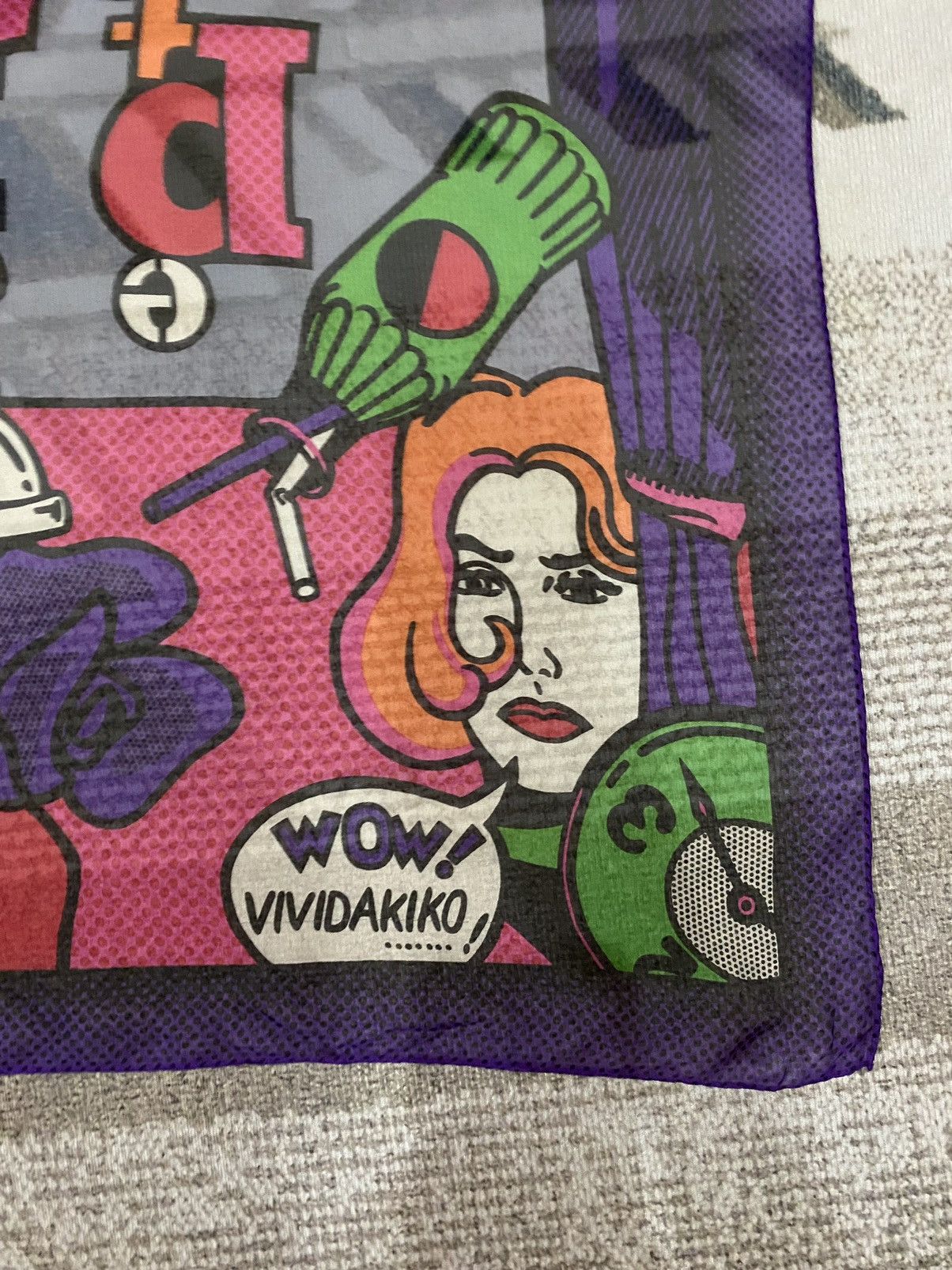 Japanese Brand Japanese Brand Vividakiko Nice Design Scarves/Handkerchiefs Size ONE SIZE - 4 Thumbnail