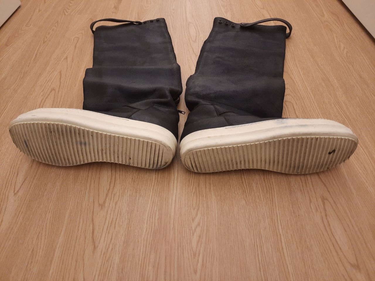 Rick Owens Elephant Boots Leather Mainline Size US 9.5 / EU 42-43 - 4 Thumbnail