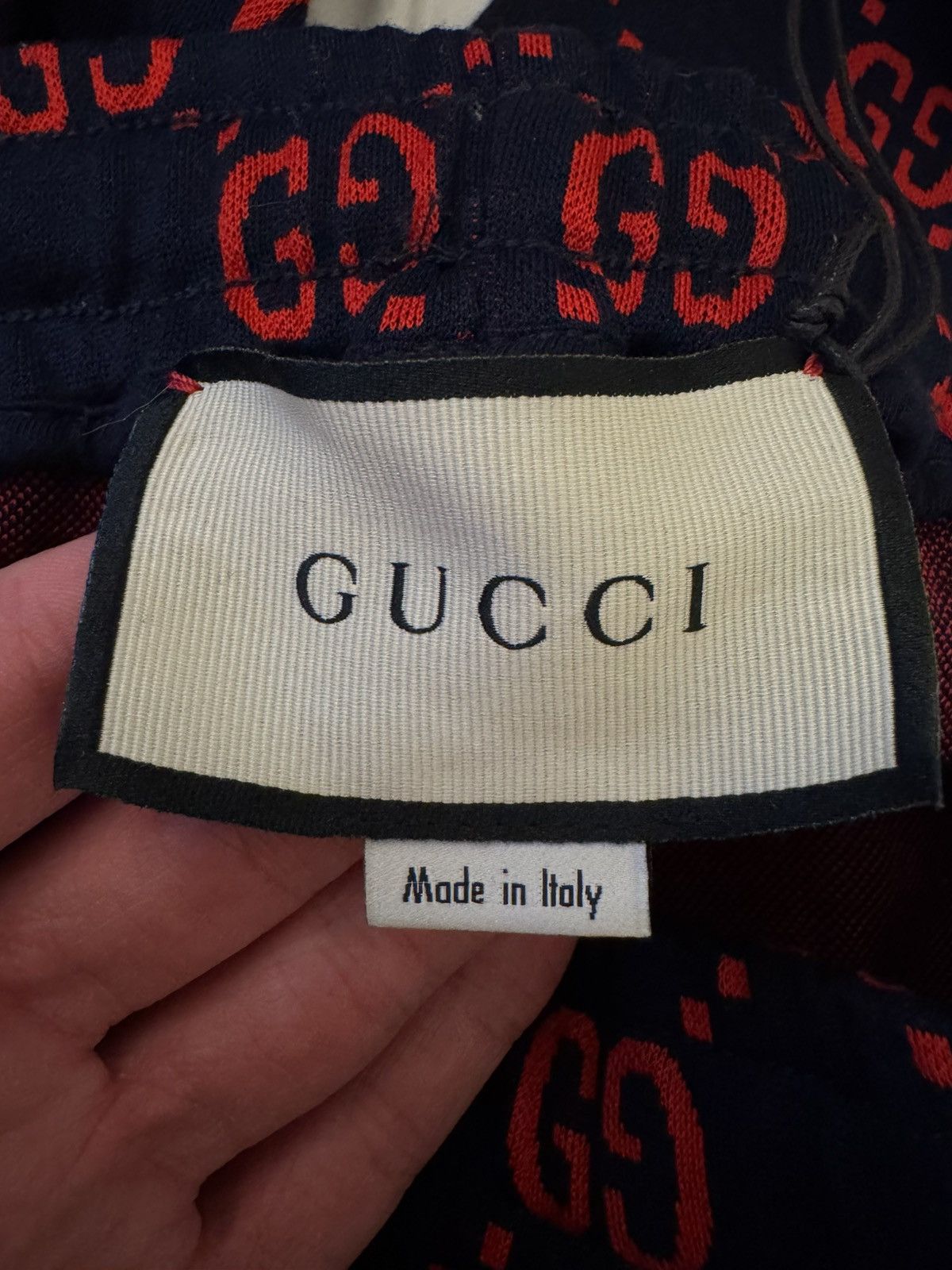 Gucci Gucci Jacquard Sweatpants Red Monogram Size US 36 / EU 52 - 5 Thumbnail