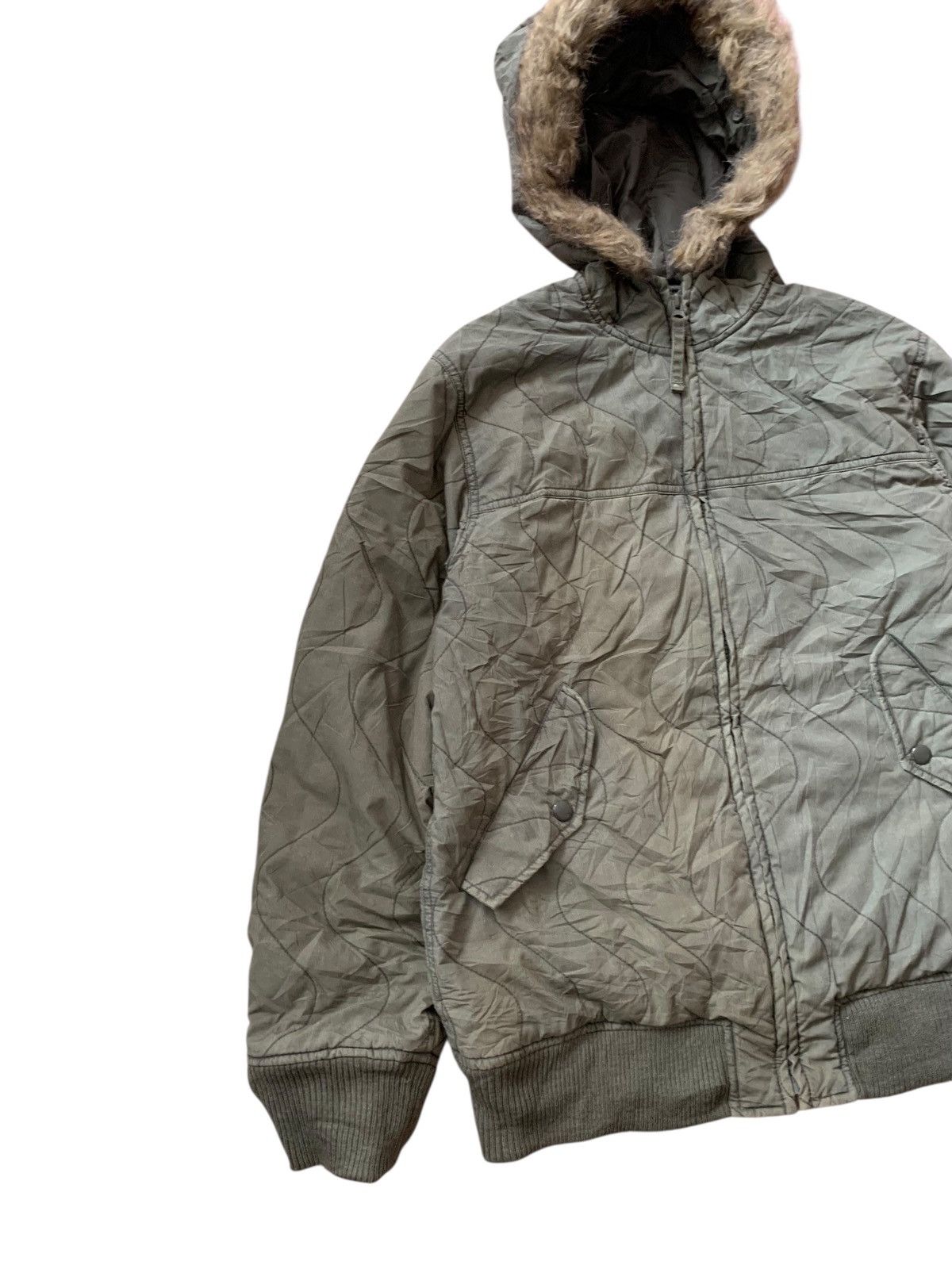 GOA 🔥JAPANESE BRAND QUILTED FUR JACKETS Size US M / EU 48-50 / 2 - 2 Thumbnail
