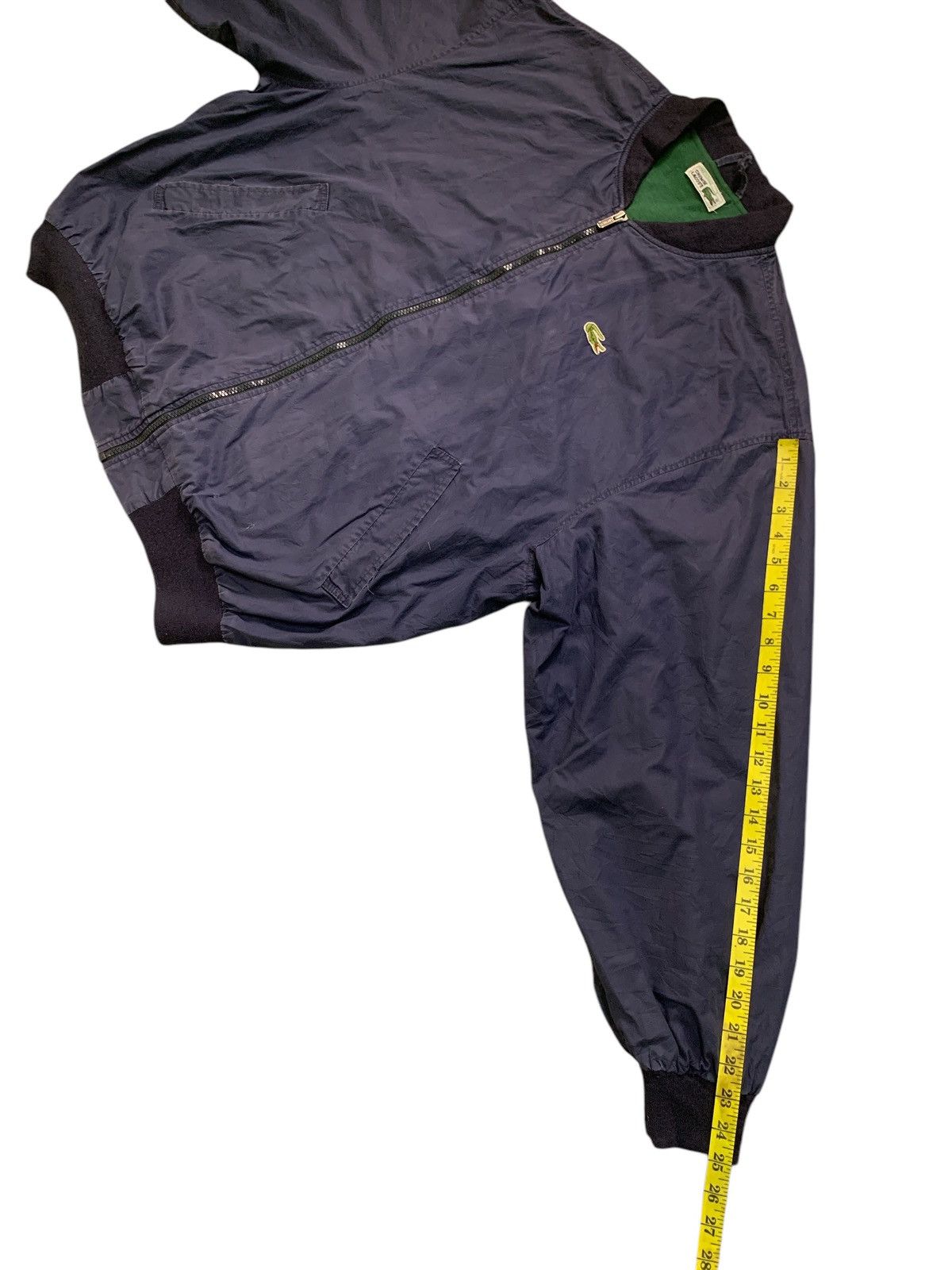 Designer × Lacoste × Vintage Rare Design Vintage Chemise Lacoste Zipper Jackets Size US XL / EU 56 / 4 - 13 Thumbnail