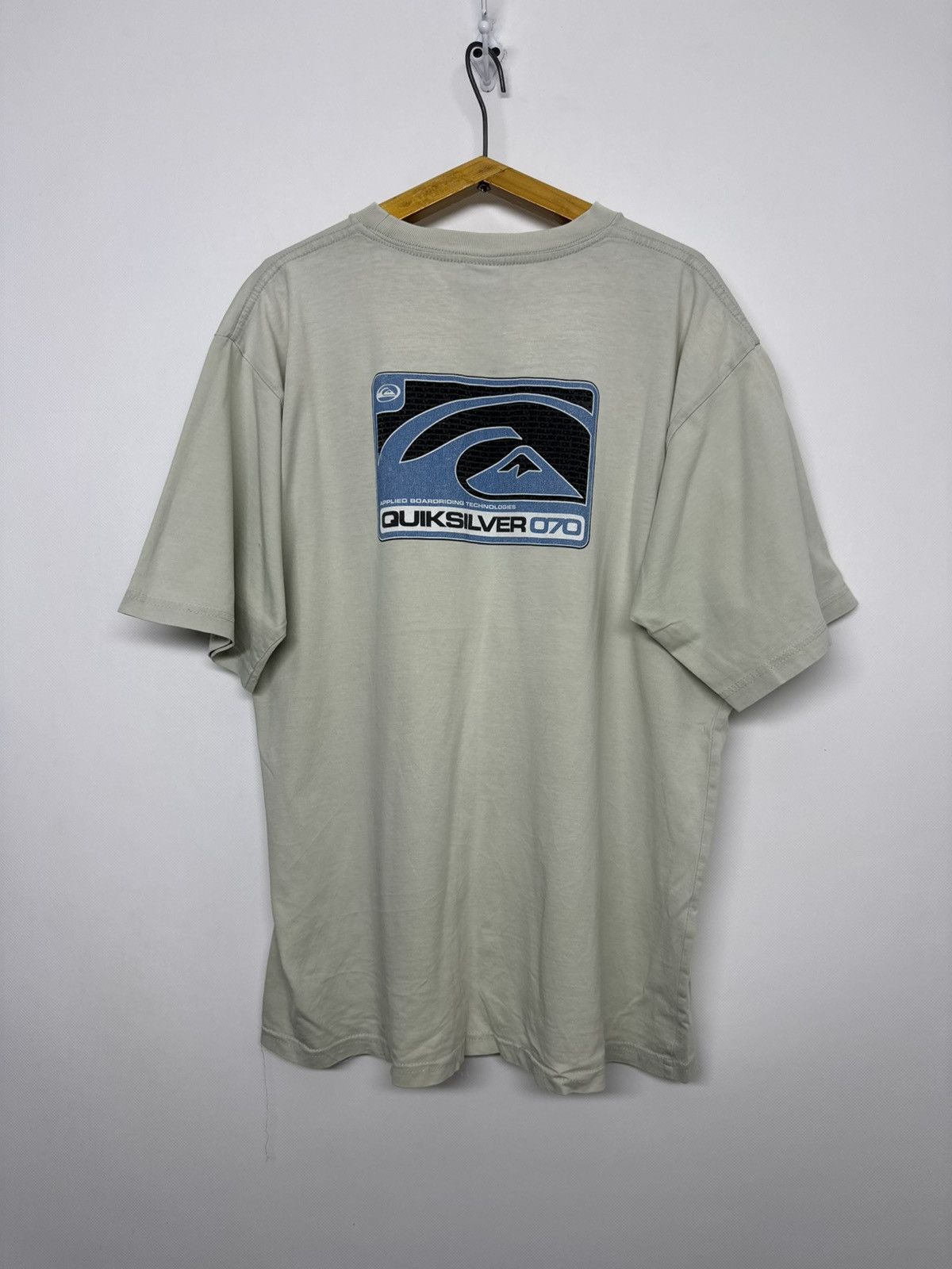 Quiksilver Vintage 90s Surf Quicksilver Big Logo Tee Size US S / EU 44-46 / 1 - 3 Thumbnail