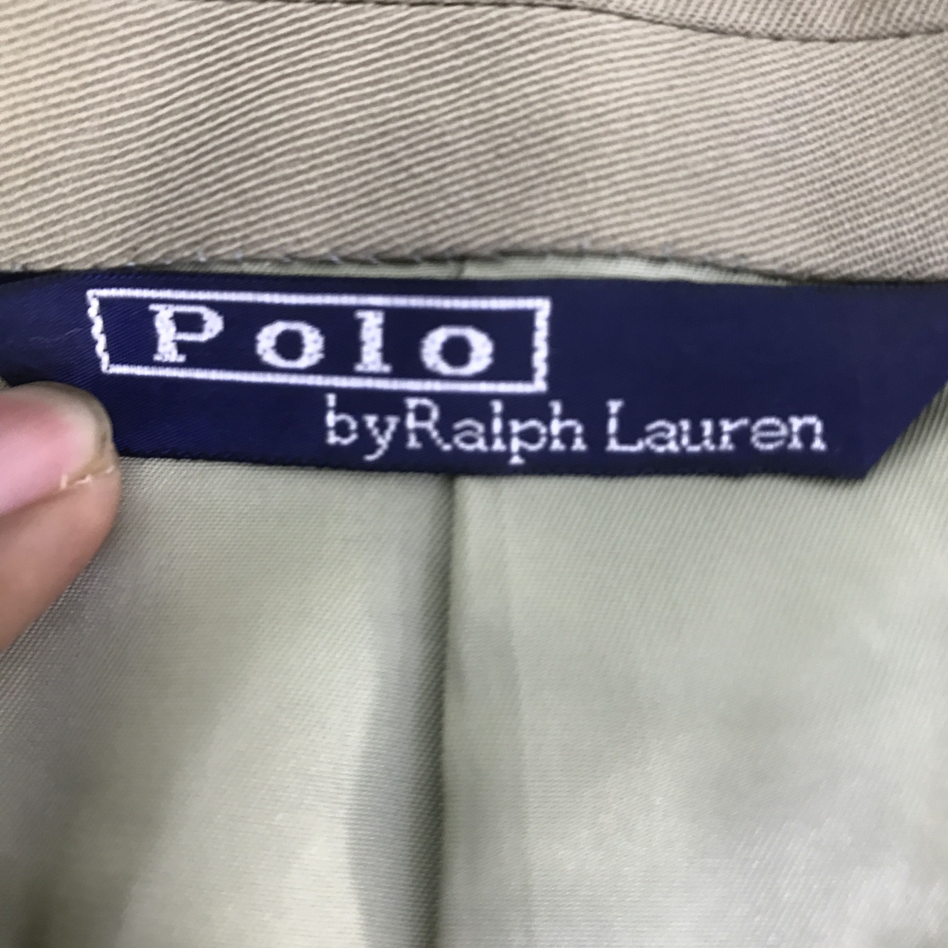 Polo Ralph Lauren Polo ralph lauren Cream Blazer coat jacket K108B18 Size US M / EU 48-50 / 2 - 9 Thumbnail