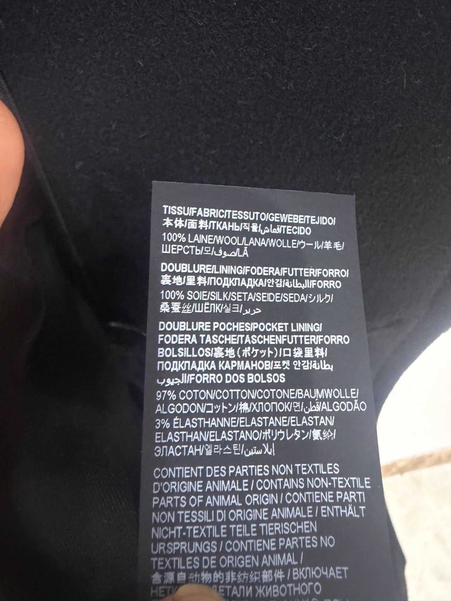 Saint Laurent Paris SLP Classic Double-Breasted Pea Wool Coat FR36 New Size XS / US 0-2 / IT 36-38 - 5 Thumbnail