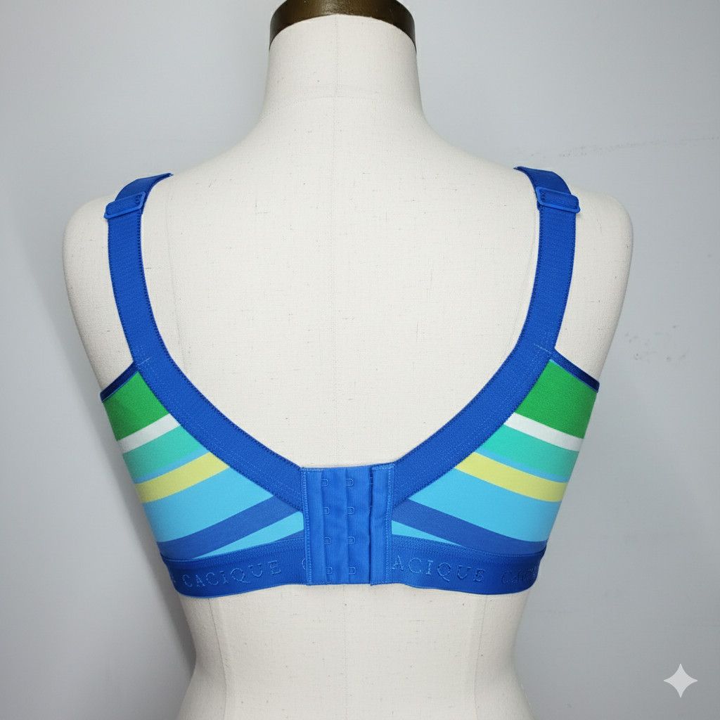 Other Cacique 42DDD NEW Bra Wire-free Sports Soft Comfort Support Size ONE SIZE - 3 Thumbnail