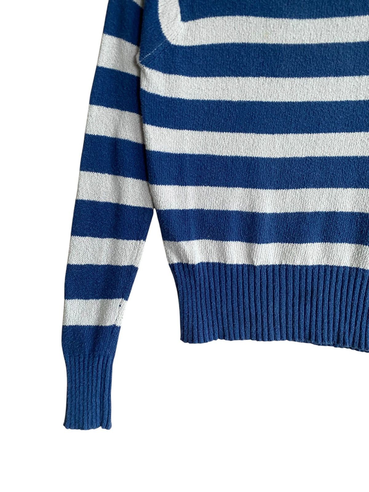 45rpm Vintage Japanese Brand 45 rpm Stripe Knitwear 1990s Size US M / EU 48-50 / 2 - 4 Thumbnail