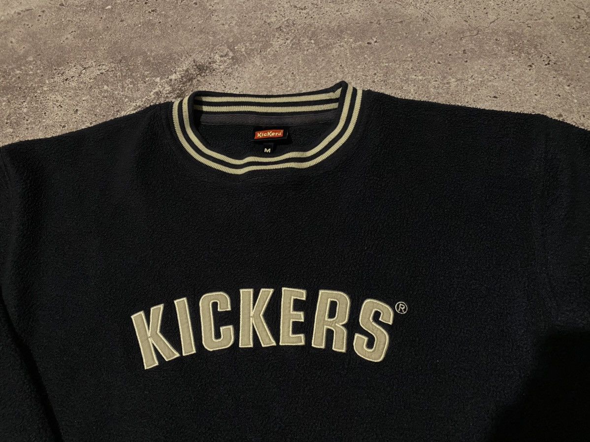 Kickers × Vintage Vintage 90s Kickers Sherpa Fleece Teddy Sweatshirt Size US M / EU 48-50 / 2 - 3 Thumbnail