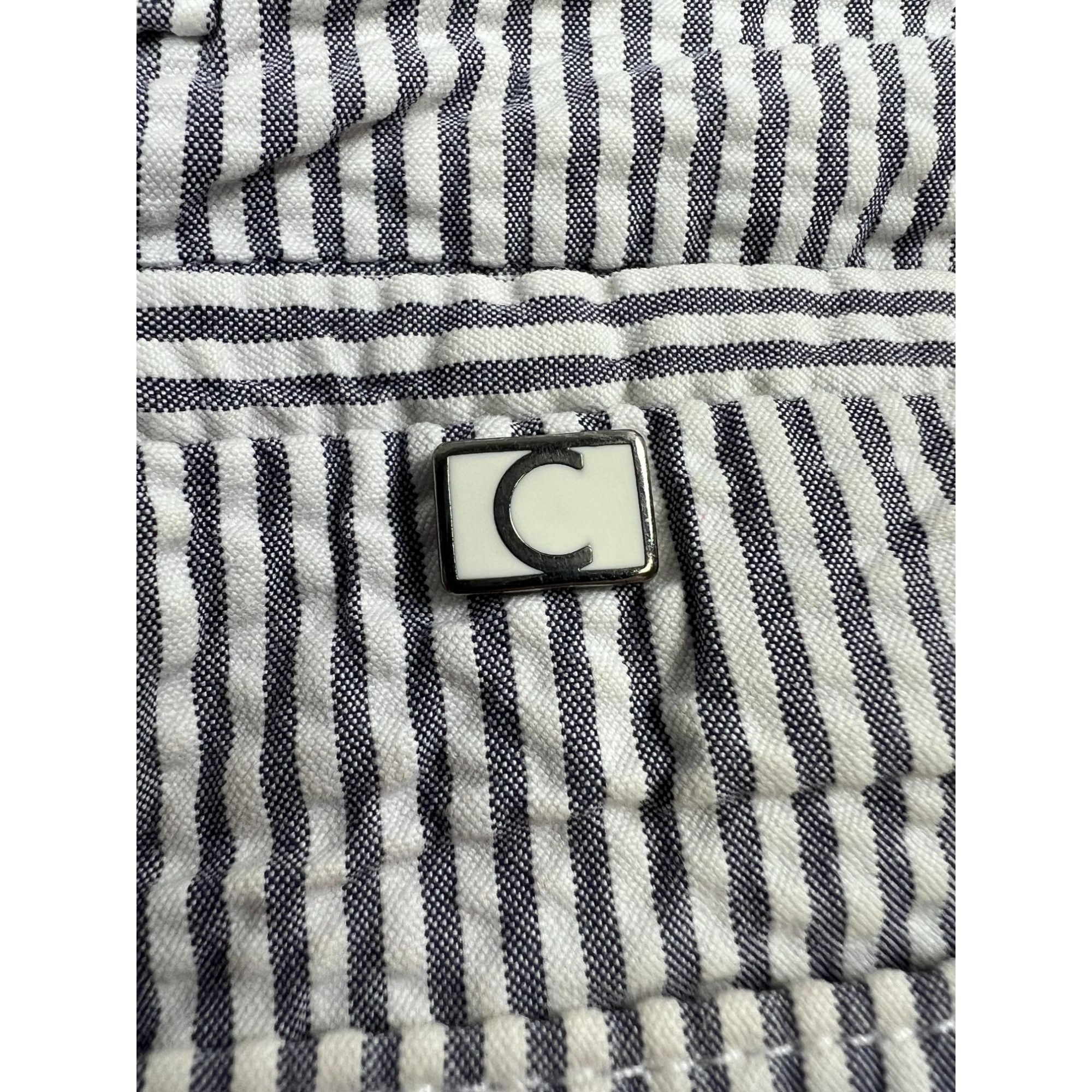 Cortigiani Cortigiani Cotton Striped Pants (Y1017) Size US 36 / EU 52 - 4 Thumbnail