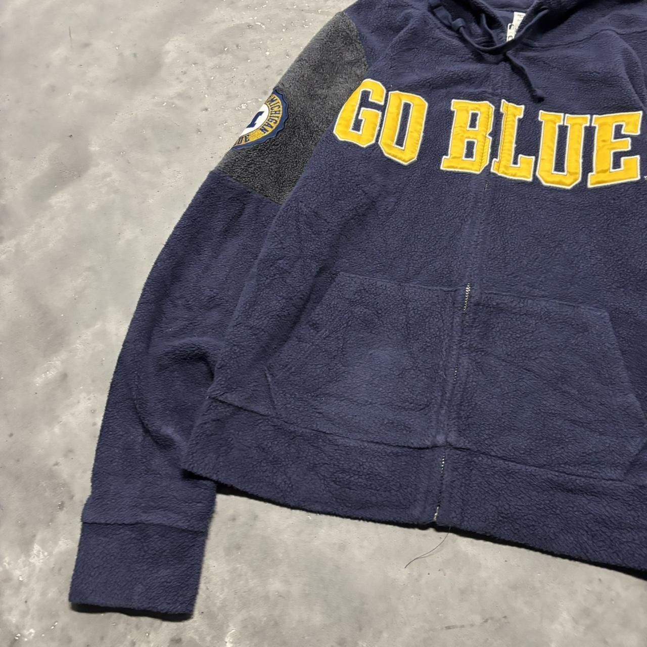 Victoria's Secret × Vintage Crazy Vintage Y2K/2000s PINK Cute Michigan Wolverines Victoria’s Secret Fleece Zip Up Hoodie! Size S / US 4 / IT 40 - 3 Thumbnail
