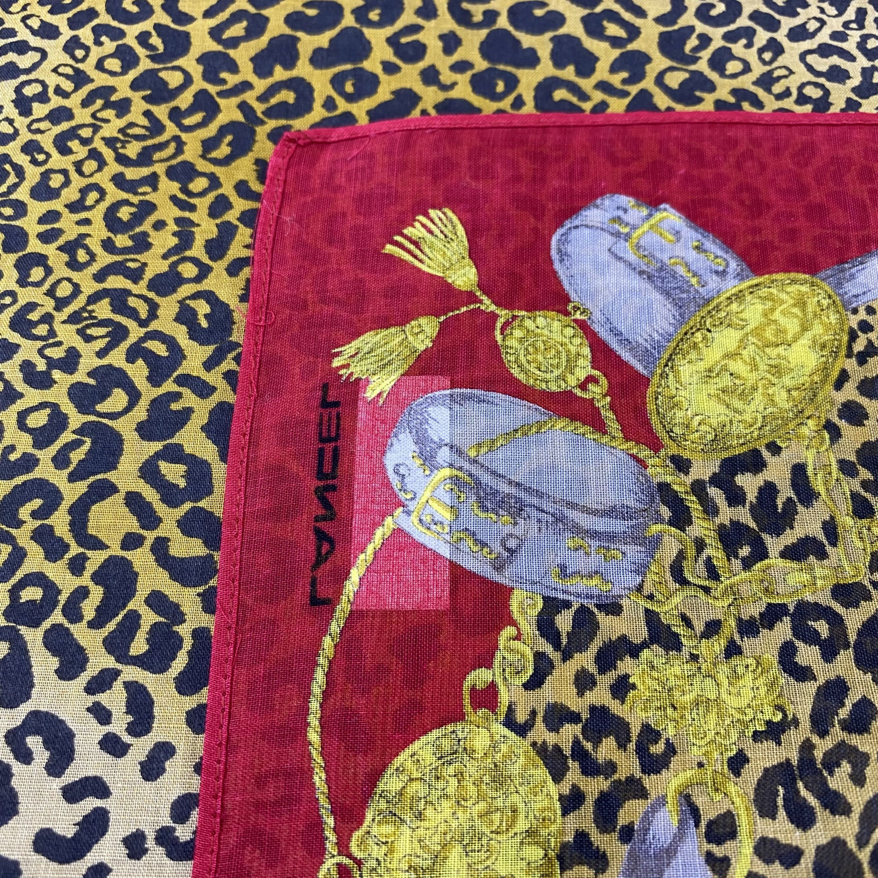 Lancel Lancel Handkerchief Neckerchief Bandana-B1976 Size ONE SIZE - 6 Thumbnail
